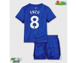 Chelsea Enzo Fernandez #8 Hemmaställ Barn 2025-26 Kortärmad (+ Korta byxor) Chelsea Enzo Fernandez #8 Hemmaställ Barn 2025-26 Kortärmad (+ Korta byxor)